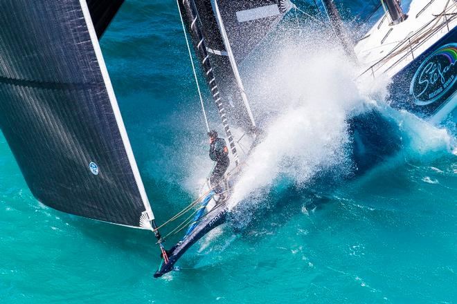 Day 1 – Black Jack buried in the Molle islands race – Audi Hamilton Island Race Week ©  Andrea Francolini Photography http://www.afrancolini.com/